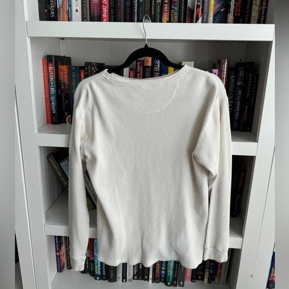 Vintage retro faded glory football graphic thermal long sleeve T-shirt shirt top - Picture 4 of 4